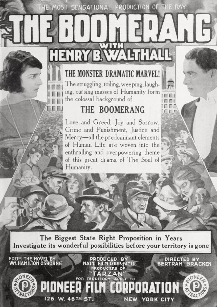 The Boomerang (1919) Poster