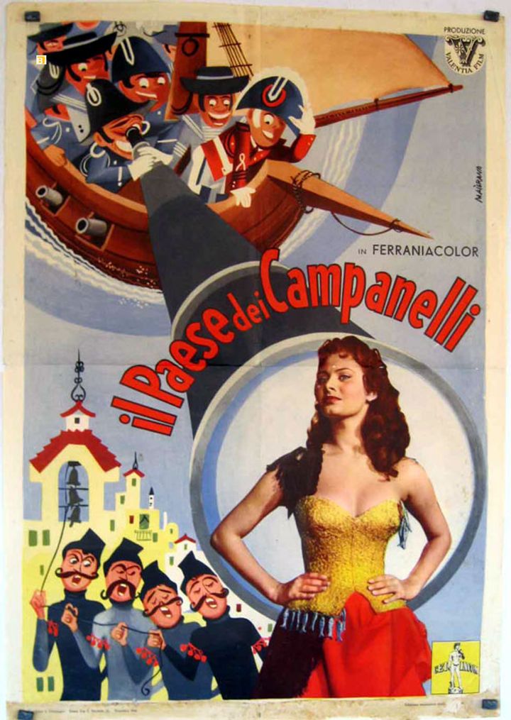 Il Paese Dei Campanelli (1954) Poster