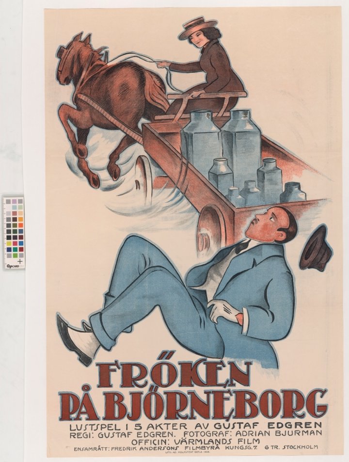 Fröken På Björneborg (1922) Poster