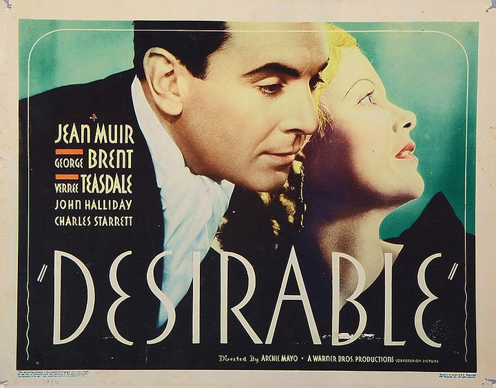 Desirable (1934) Poster