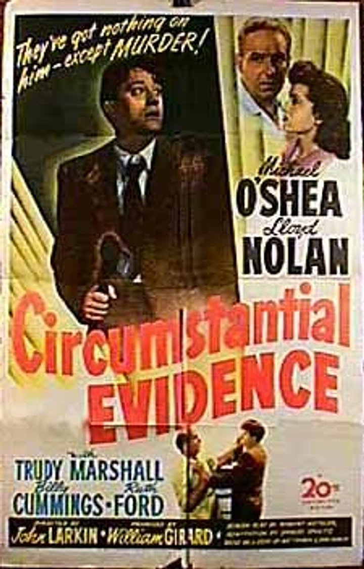 Circumstantial Evidence (1945) Poster