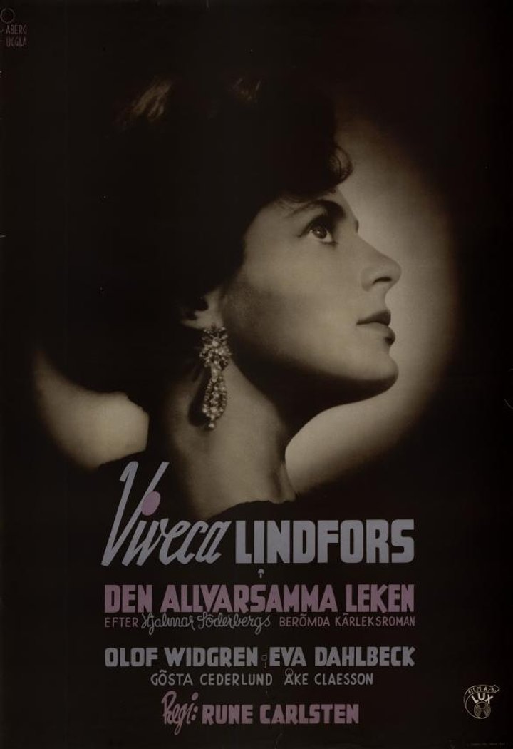 Den Allvarsamma Leken (1945) Poster