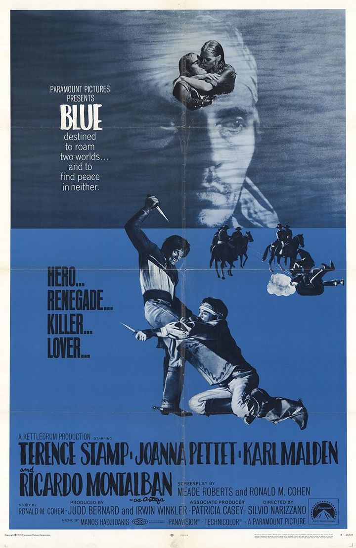 Blue (1968) Poster