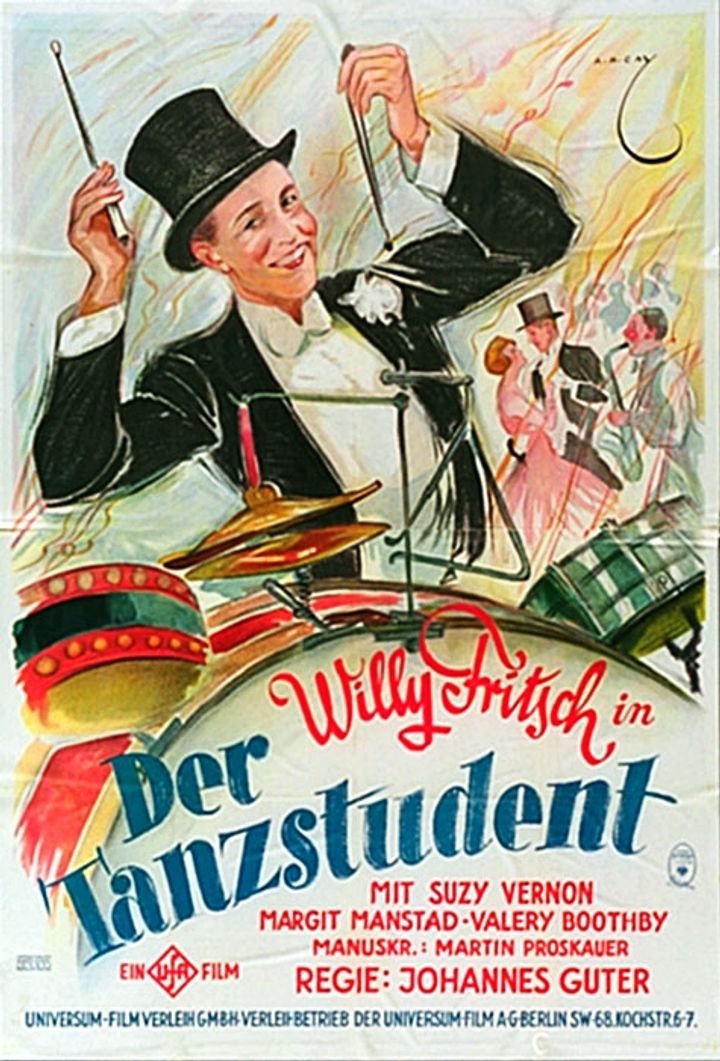 Der Tanzstudent (1928) Poster