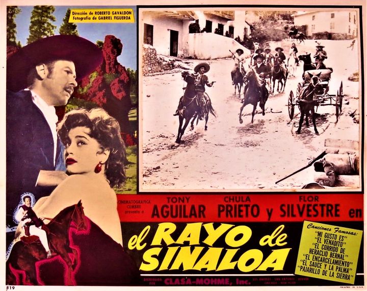 El Rayo De Sinaloa (la Venganza De Heraclio Bernal) (1958) Poster