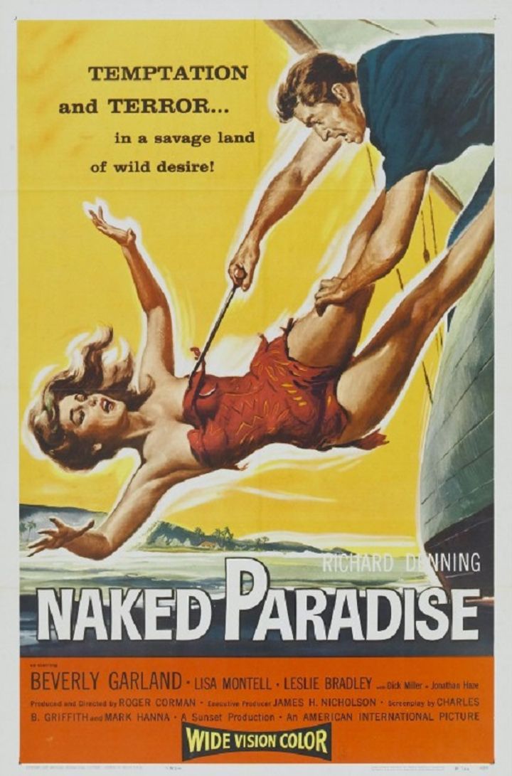 Naked Paradise (1957) Poster