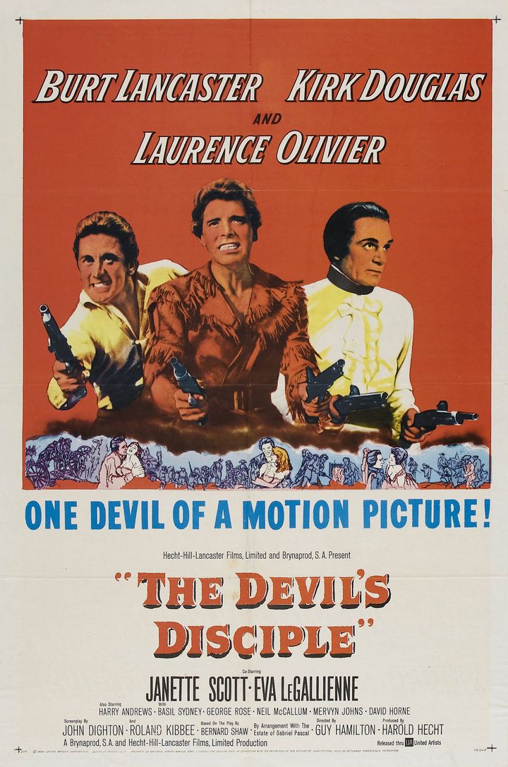 The Devil's Disciple (1959) Poster