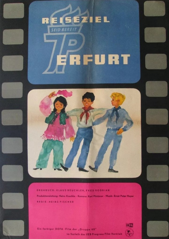 Reiseziel Erfurt (1962) Poster