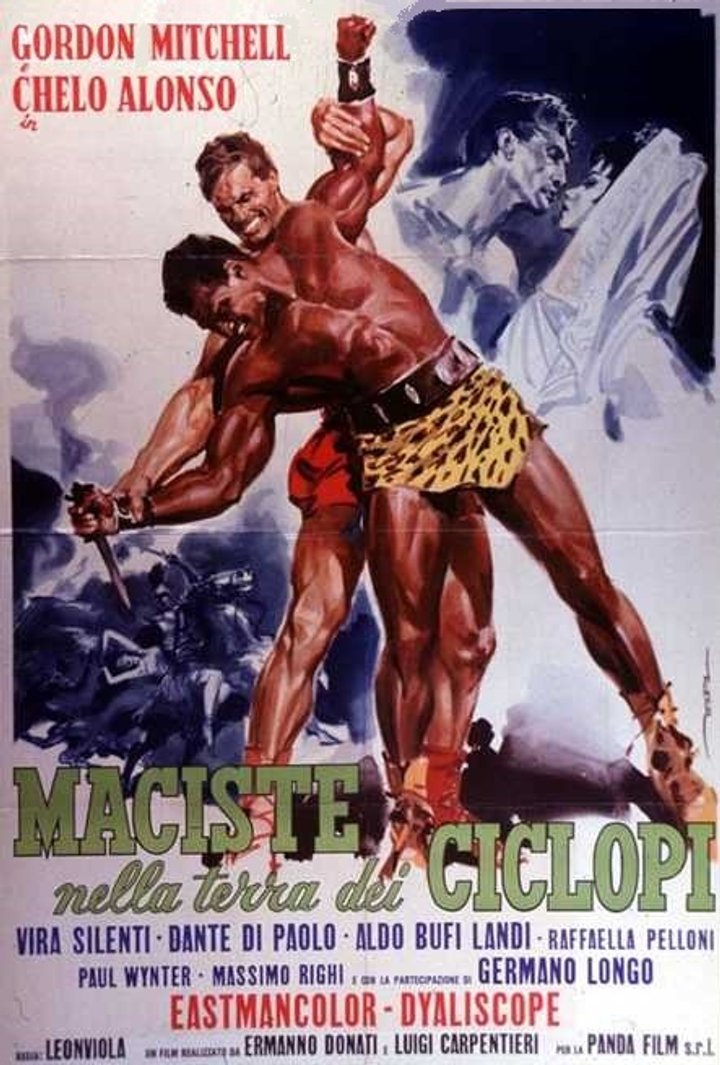 Maciste Nella Terra Dei Ciclopi (1961) Poster