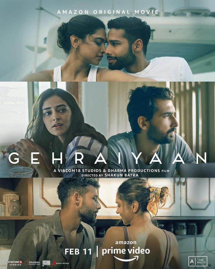 Gehraiyaan (2022) Poster