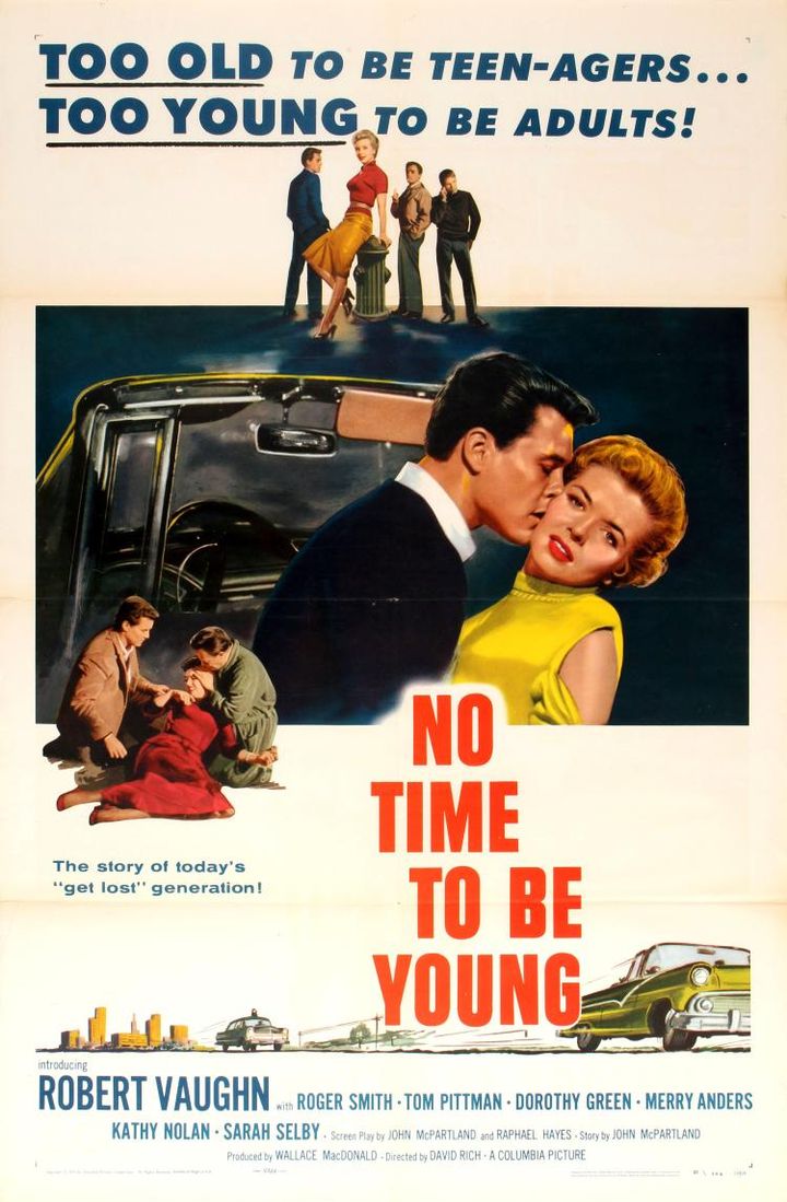 No Time To Be Young (1957) Poster