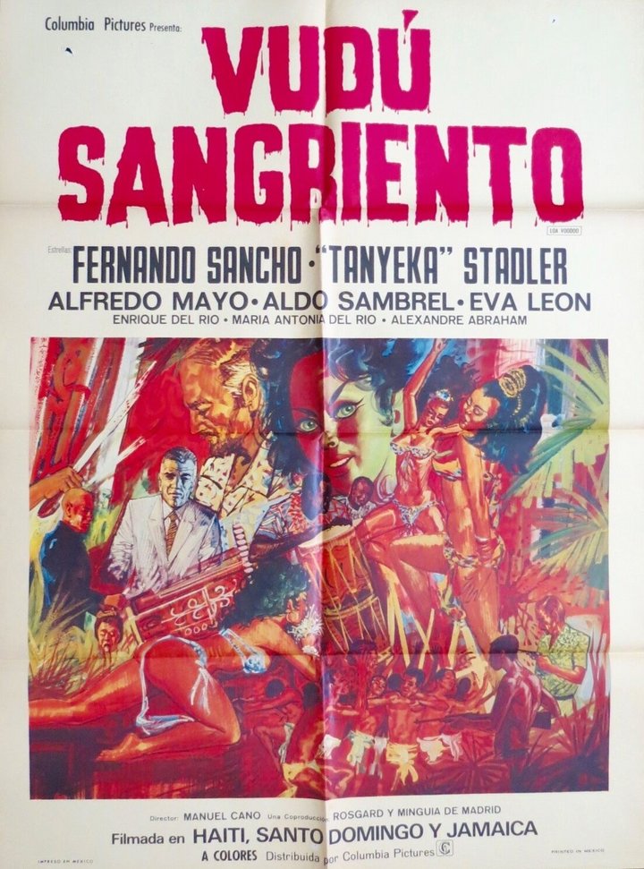 Vudú Sangriento (1974) Poster