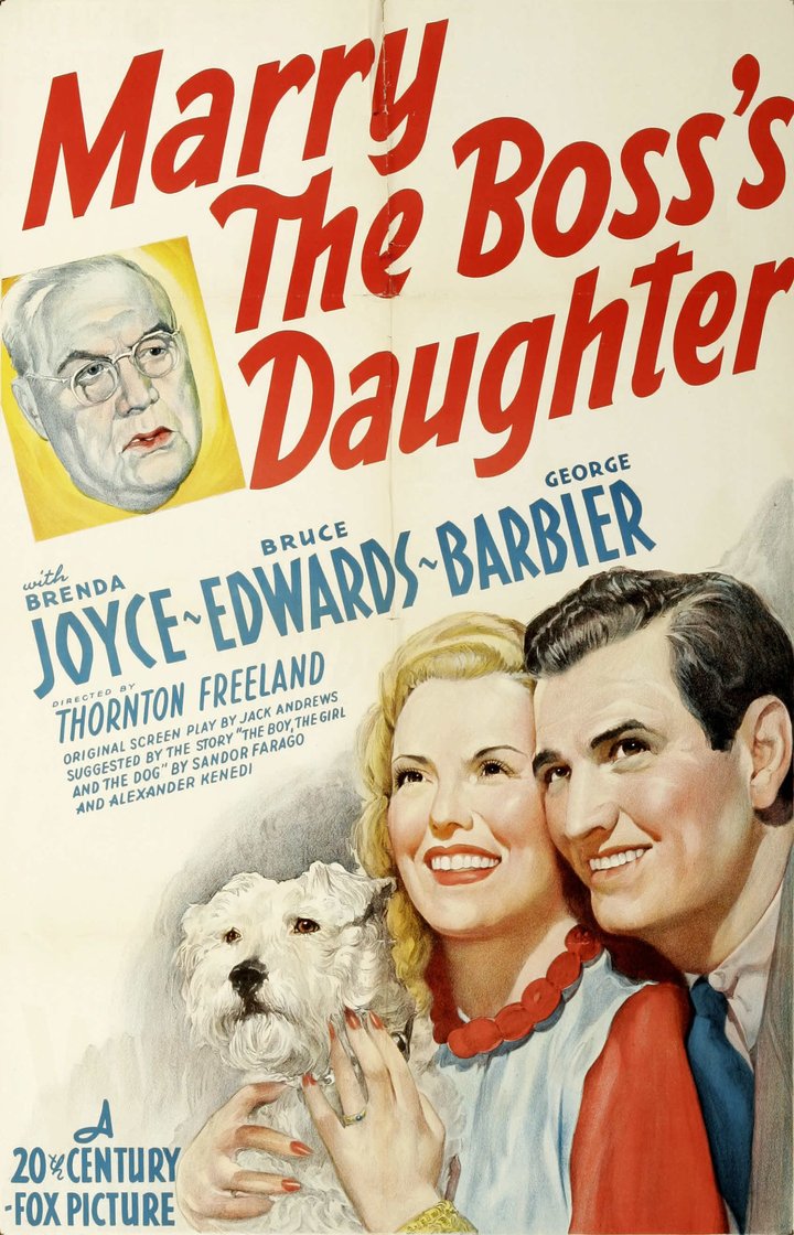 Marry The Boss's Daughter (1941) Poster