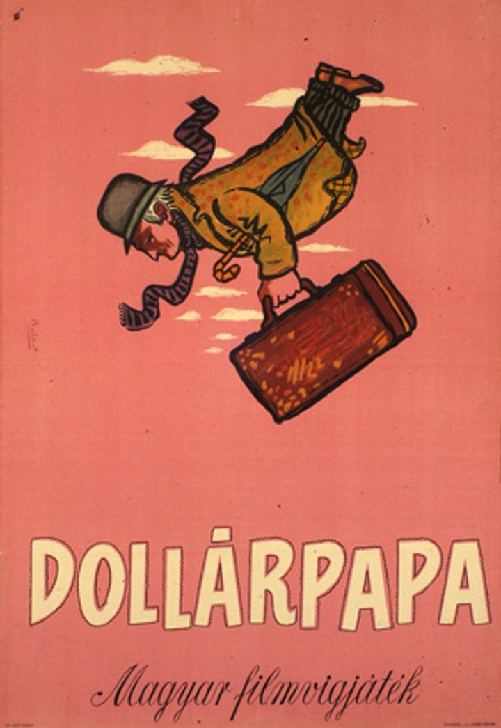 Dollárpapa (1956) Poster