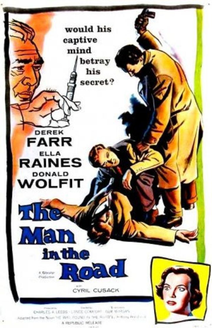 The Man In The Road (1956) Poster