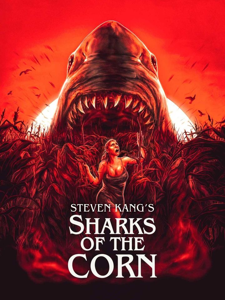 Sharks Of The Corn (2021) Poster