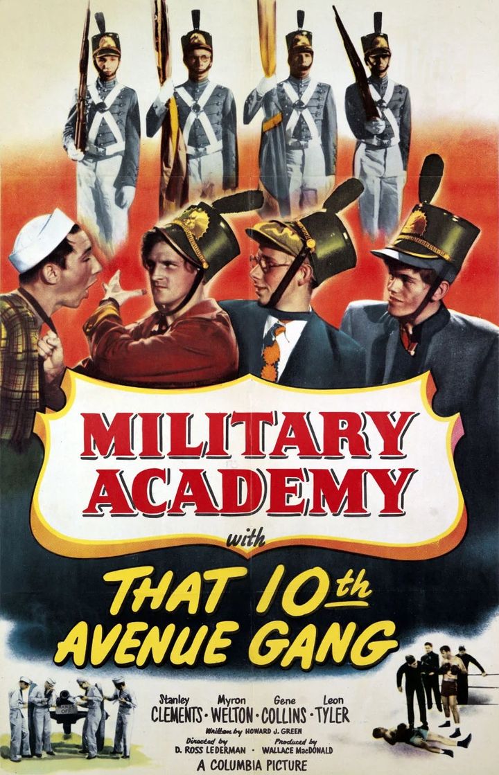 Military Academy With That Tenth Avenue Gang (1950) Poster