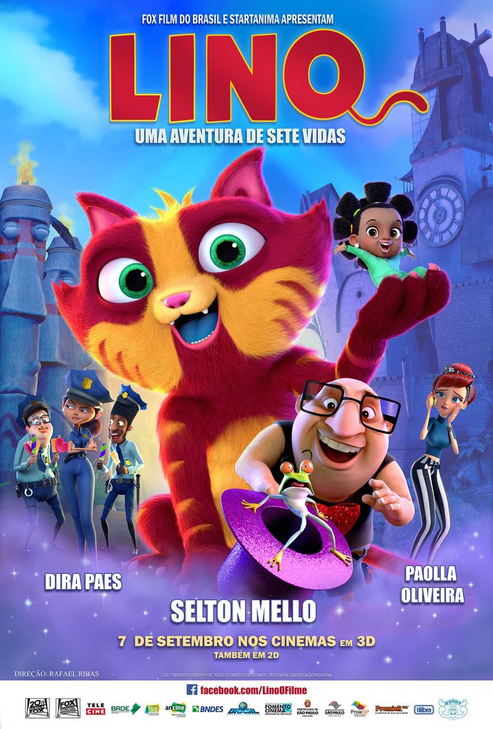 Lino: Uma Aventura De Sete Vidas (2017) Poster