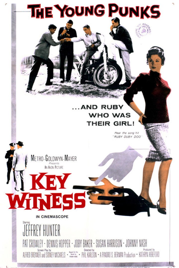 Key Witness (1960) Poster