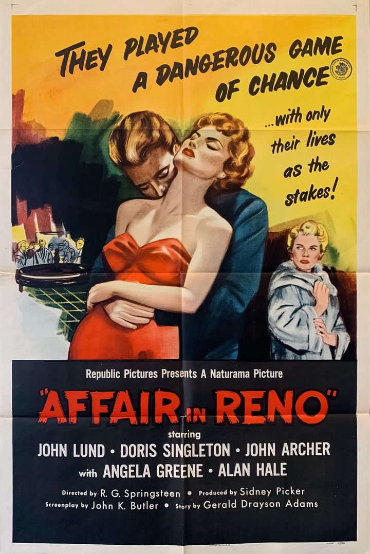 Affair In Reno (1957) Poster