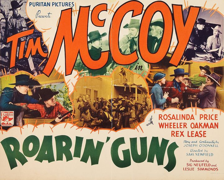 Roarin' Guns (1936) Poster