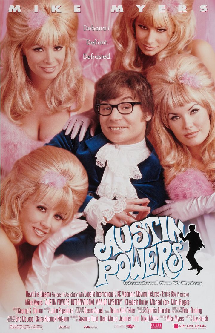 Austin Powers: International Man Of Mystery (1997) Poster