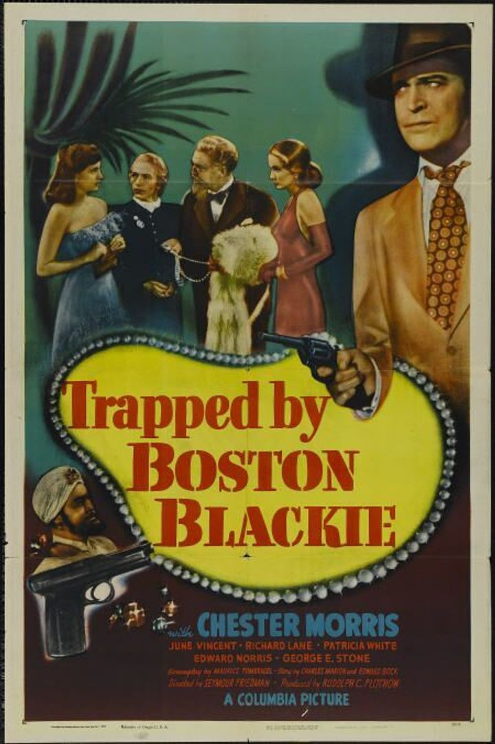 Trapped By Boston Blackie (1948) Poster