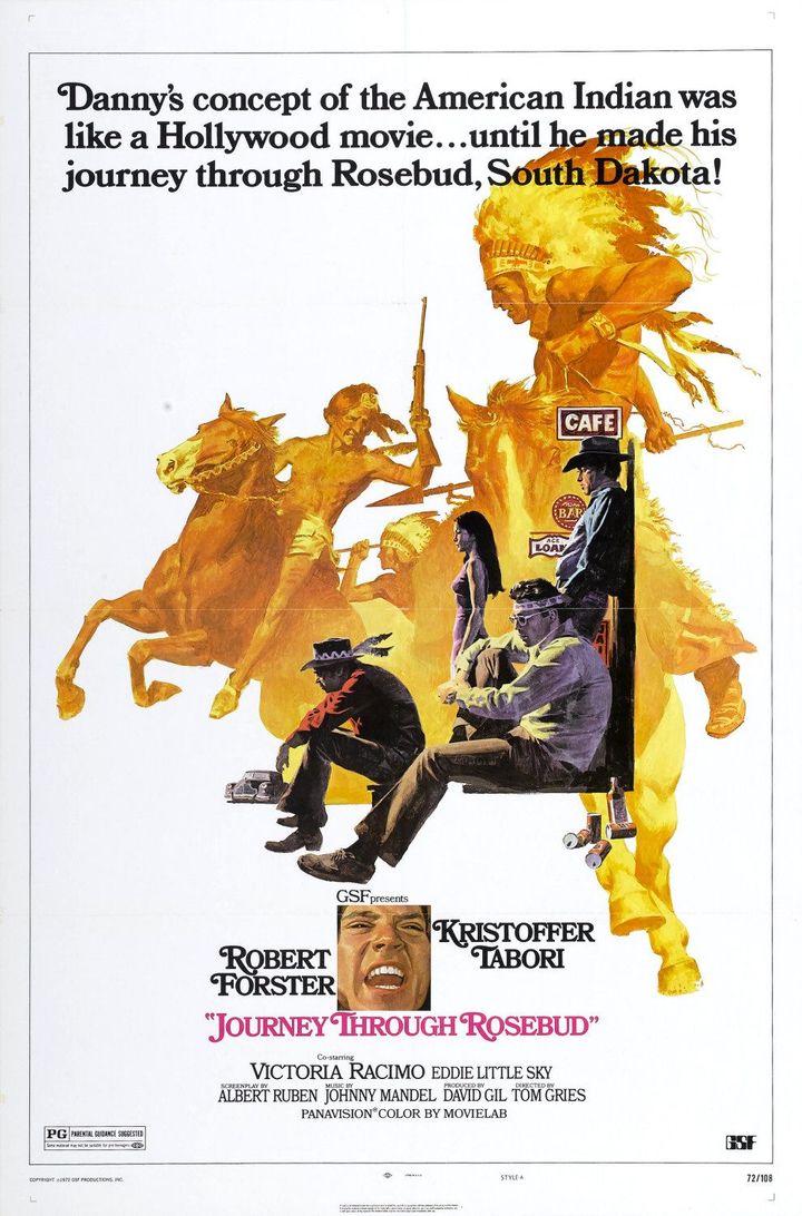 Journey Through Rosebud (1972) Poster