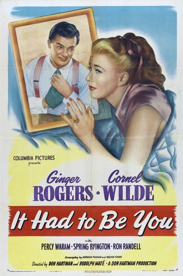 It Had To Be You (1947) Poster