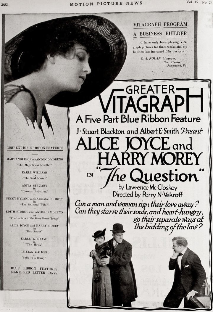 The Question (1917) Poster