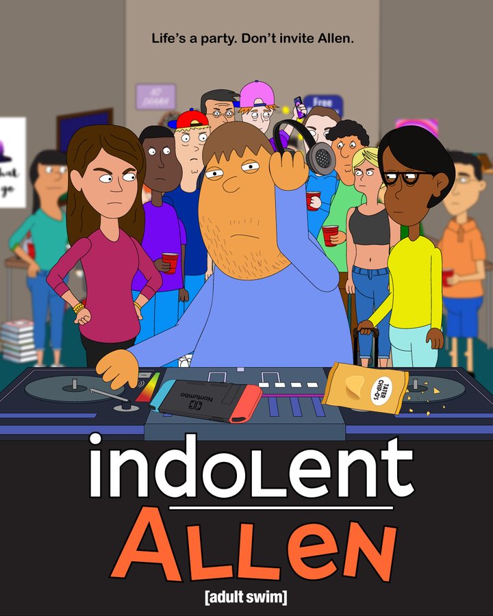 Indolent Allen (2022) Poster