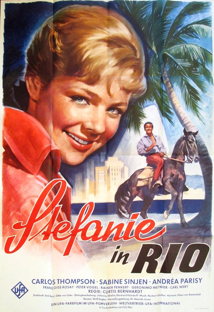 Stefanie In Rio (1960) Poster