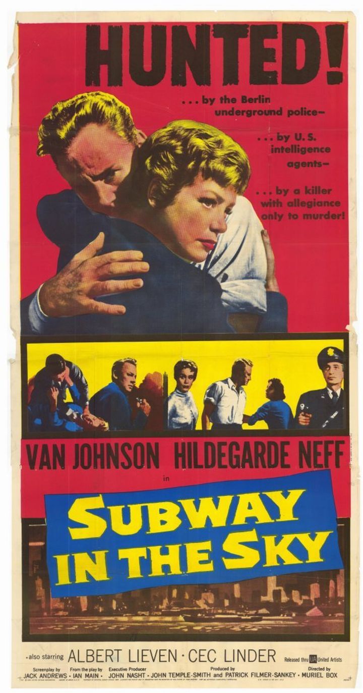 Subway In The Sky (1959) Poster