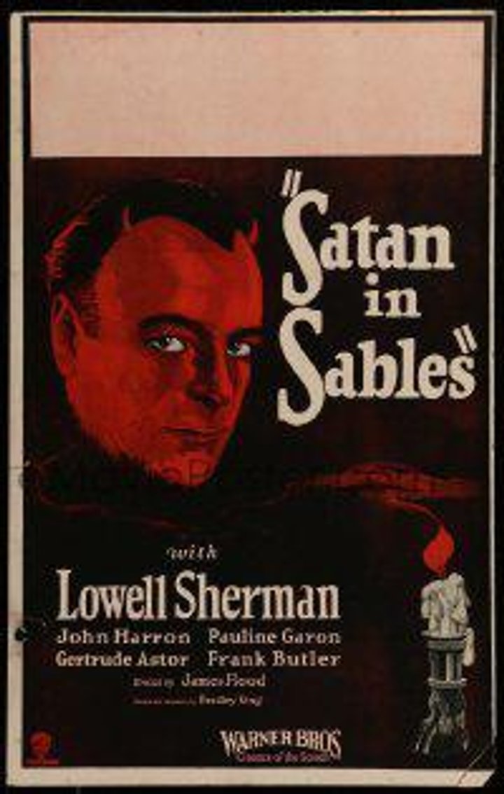 Satan In Sables (1925) Poster