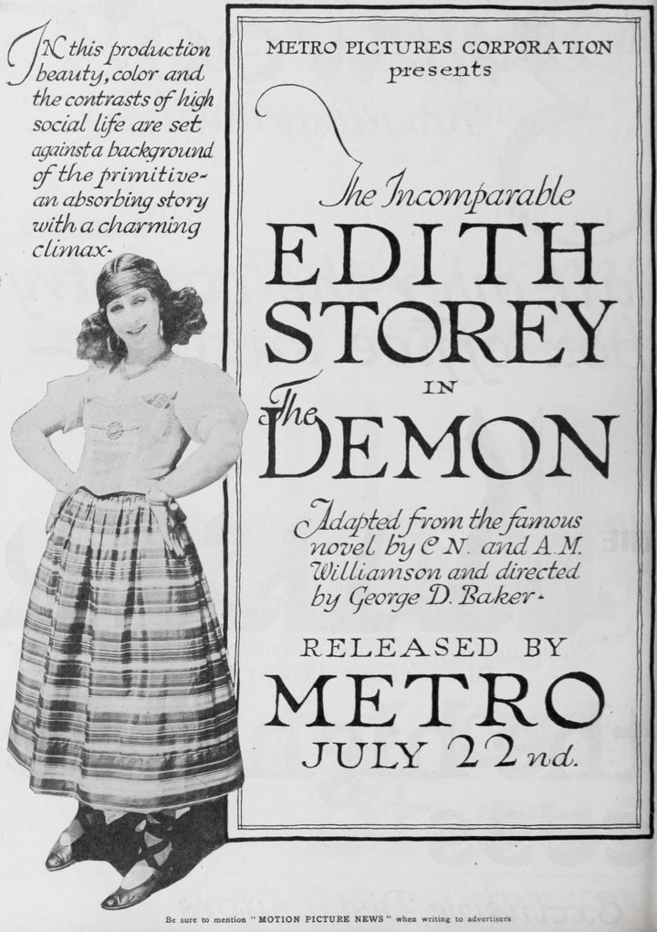 The Demon (1918) Poster