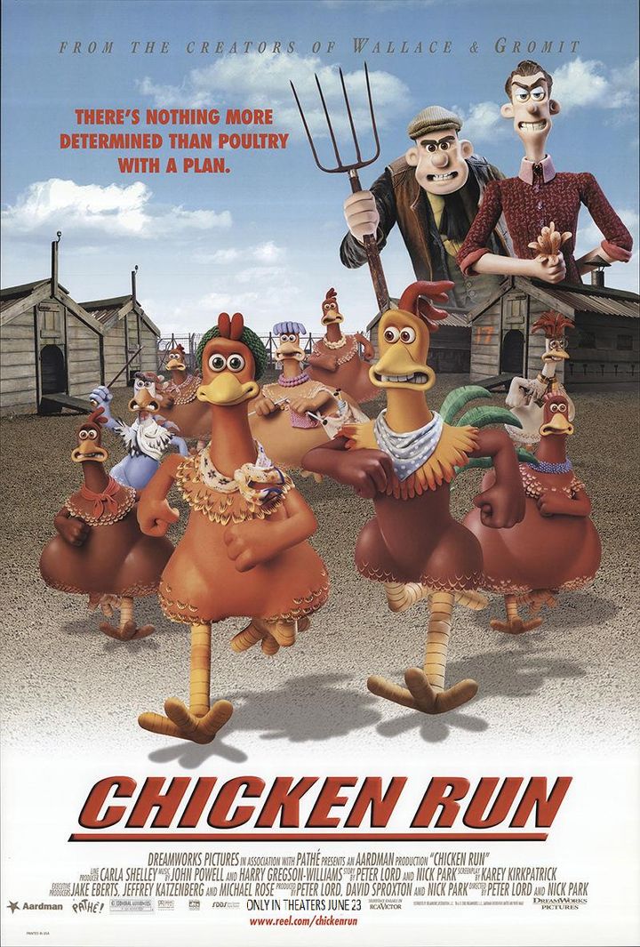 Chicken Run (2000) Poster