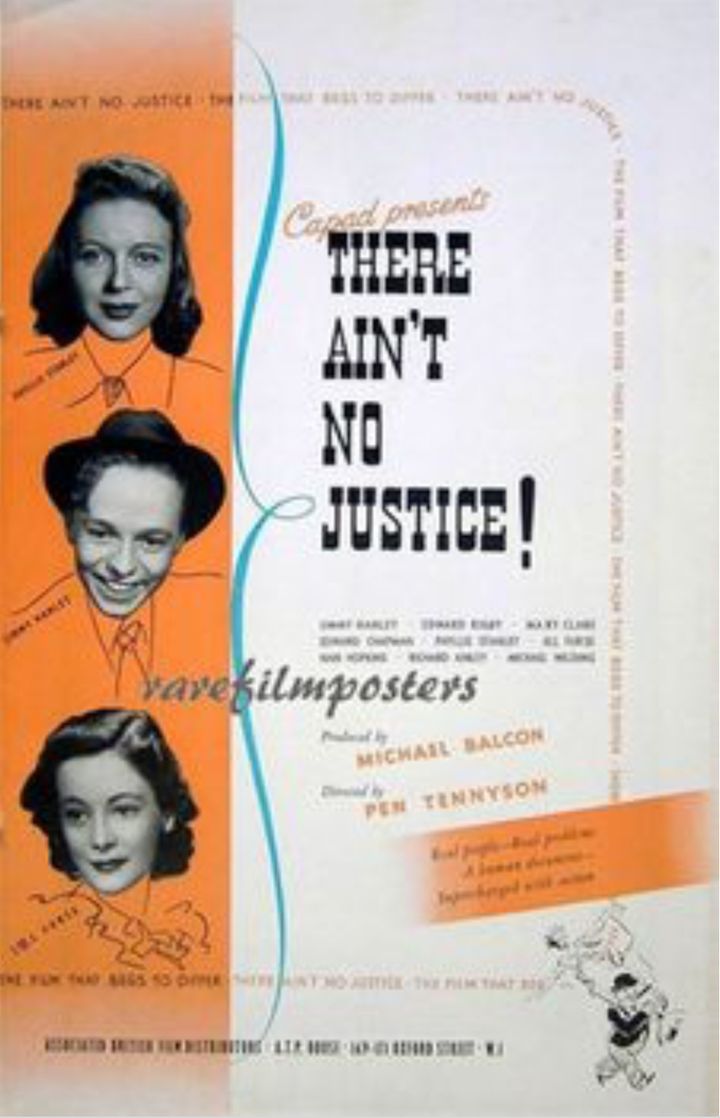 There Ain't No Justice (1939) Poster