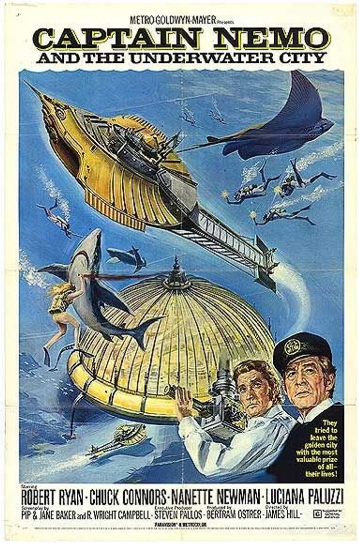 Captain Nemo And The Underwater City (1969) Poster