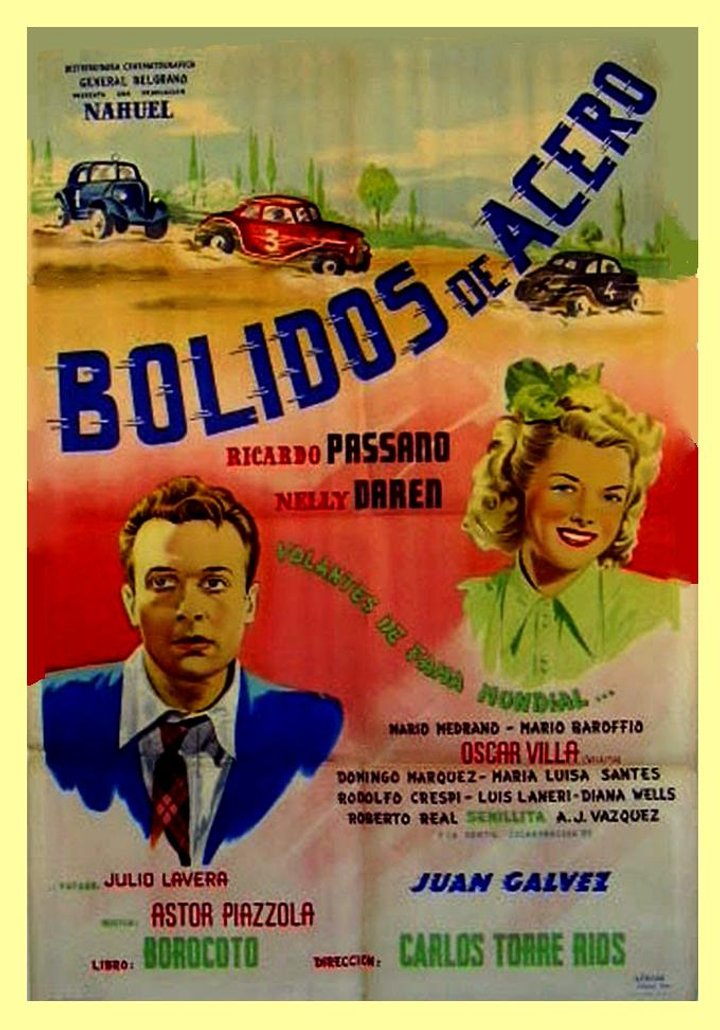 Bólidos De Acero (1950) Poster