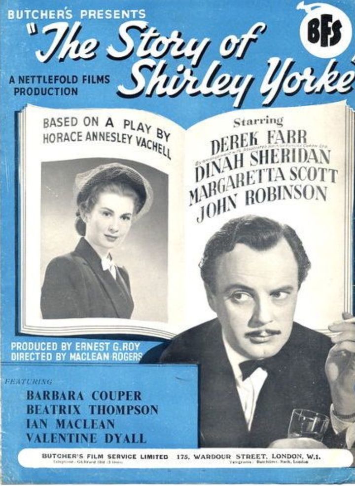 The Story Of Shirley Yorke (1948) Poster