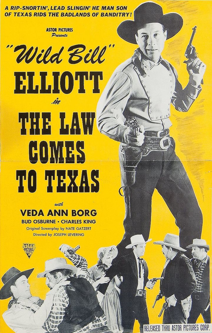 The Law Comes To Texas (1939) Poster