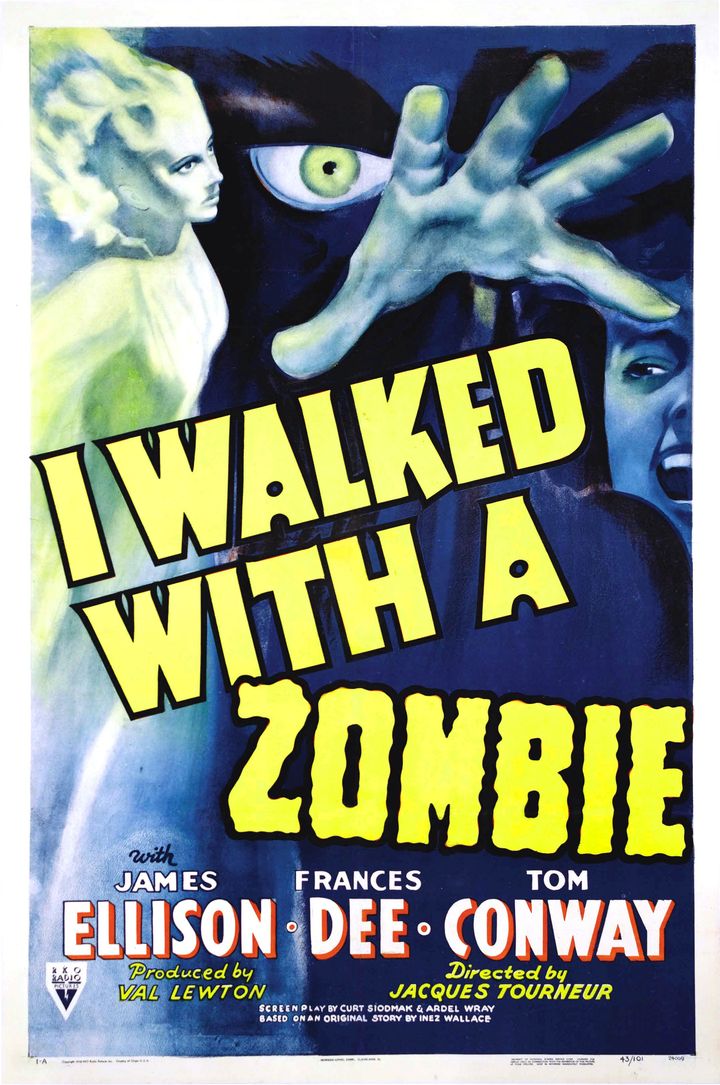 I Walked With A Zombie (1943) Poster