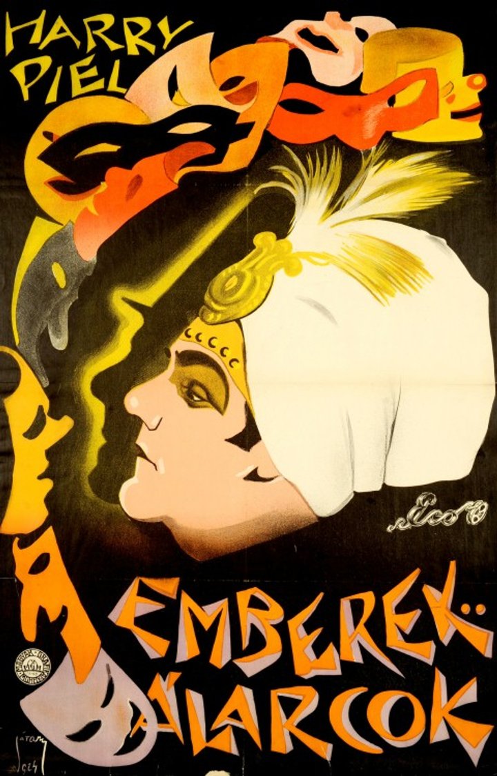 Menschen Und Masken, 2. Teil - Ein Gefährliches Spiel (1924) Poster