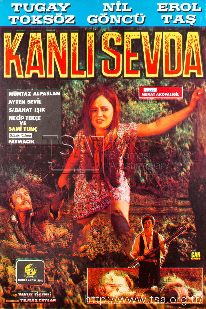 Kanli Sevda (1969) Poster