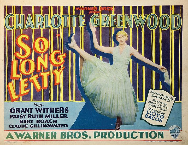 So Long Letty (1929) Poster