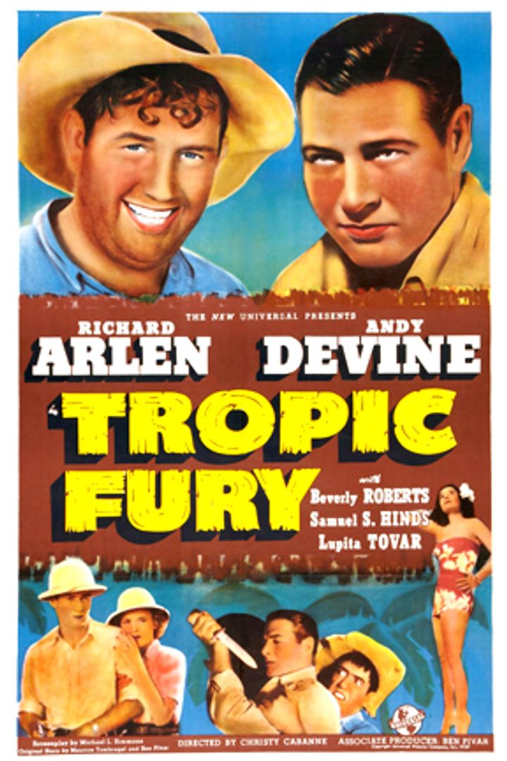 Tropic Fury (1939) Poster