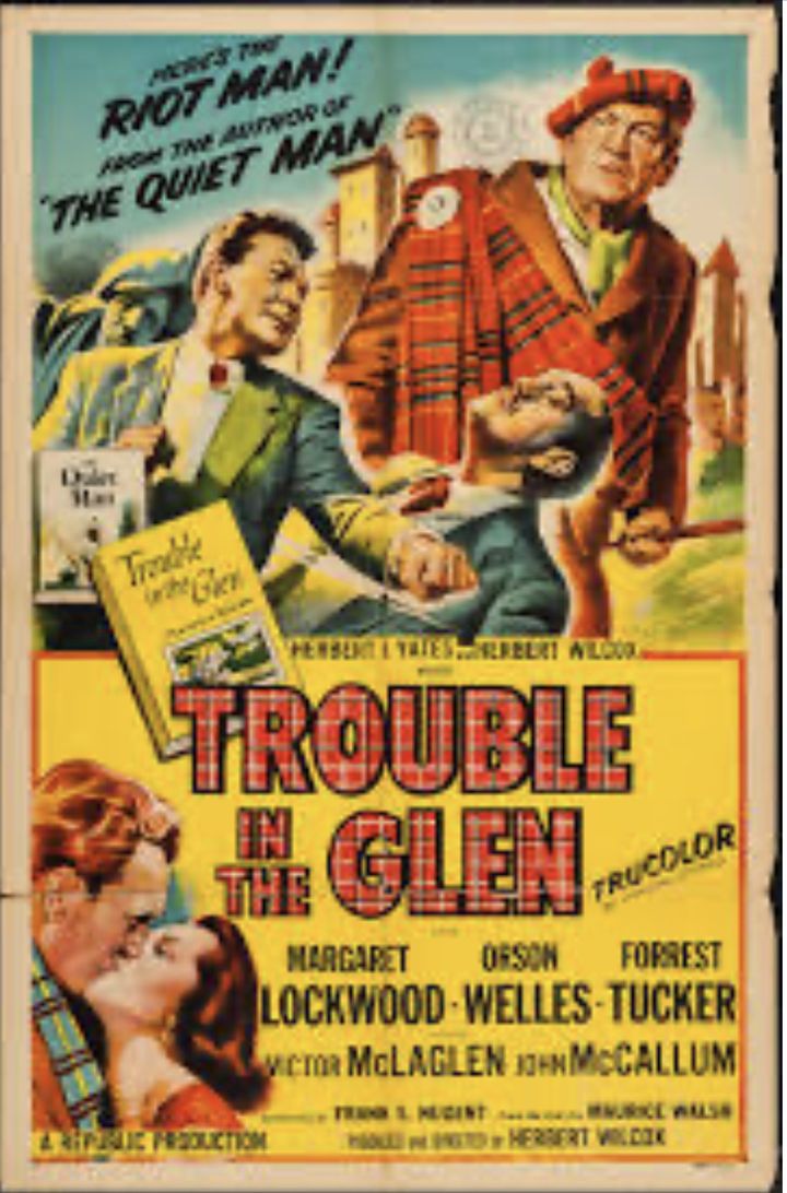 Trouble In The Glen (1954) Poster