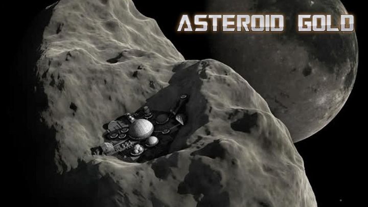 Asteroid Gold Poster