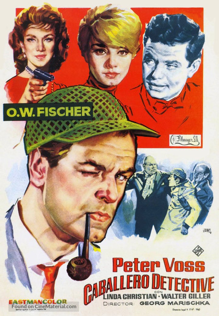 Peter Voss, Der Held Des Tages (1959) Poster