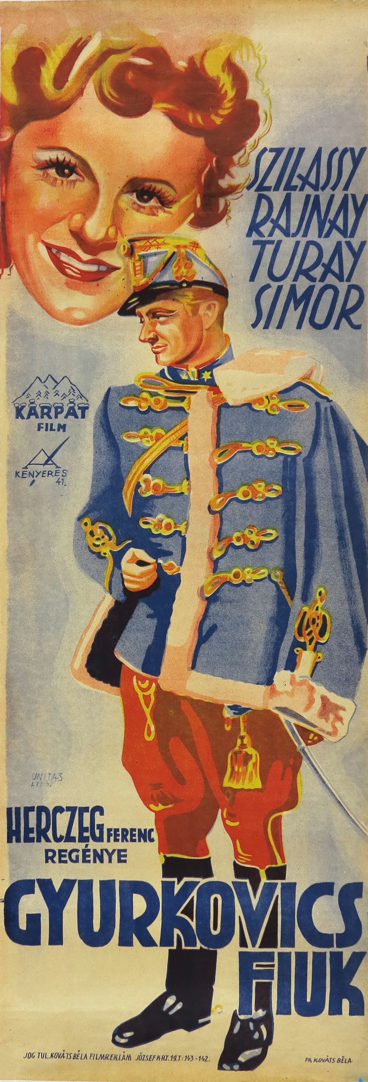 Gyurkovics Fiúk (1941) Poster